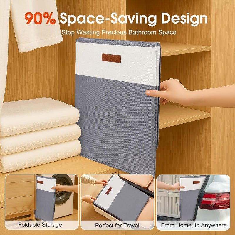Leroci Foldable Towel Warmer 40L Large Capacity for Oversized Towels, Robes & Blankets, Fast Heating with 4 Modes, Auto Shut-Off, Gift Box - Image 5